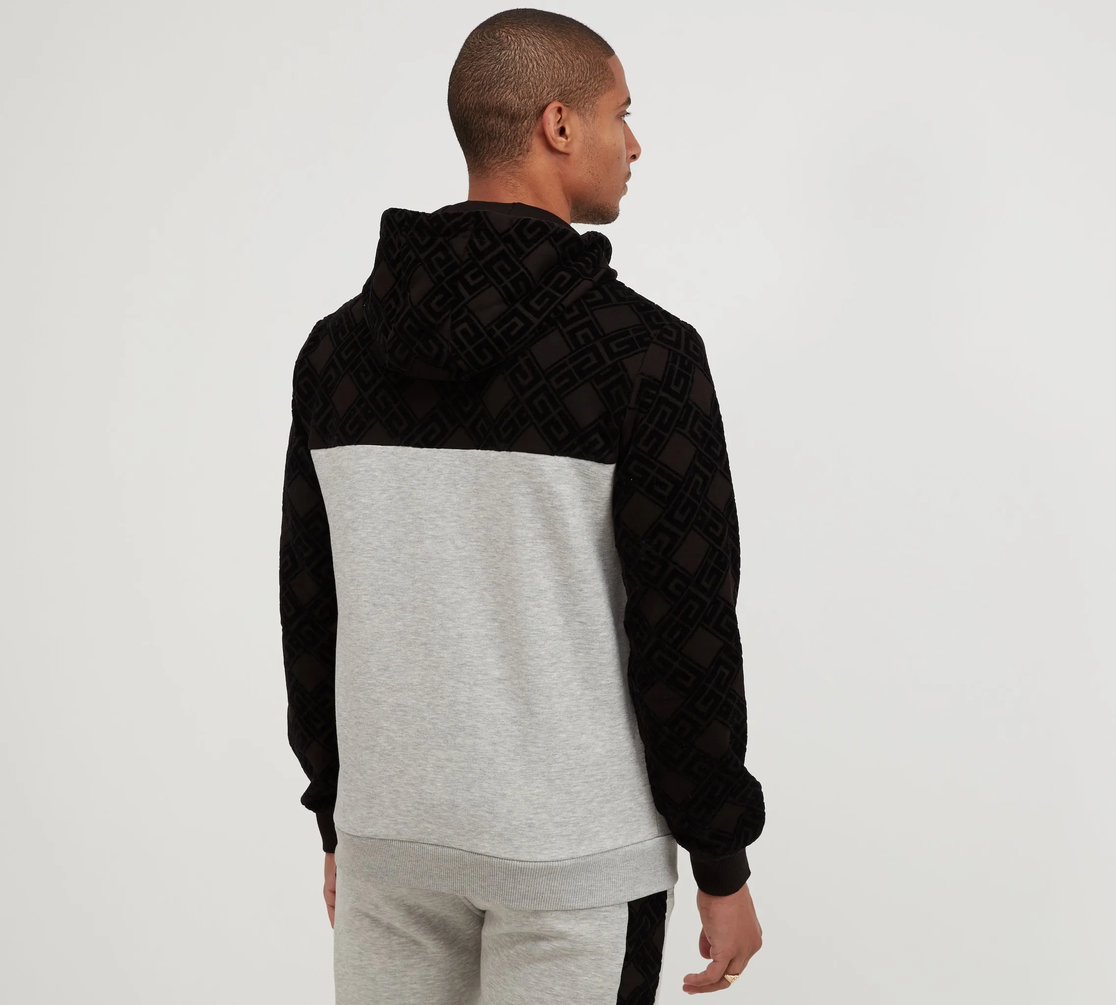 Glorious Gangsta Luiz Hoodie Grey Marl