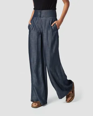 Go With The Flow Wide-Legged Jeans
