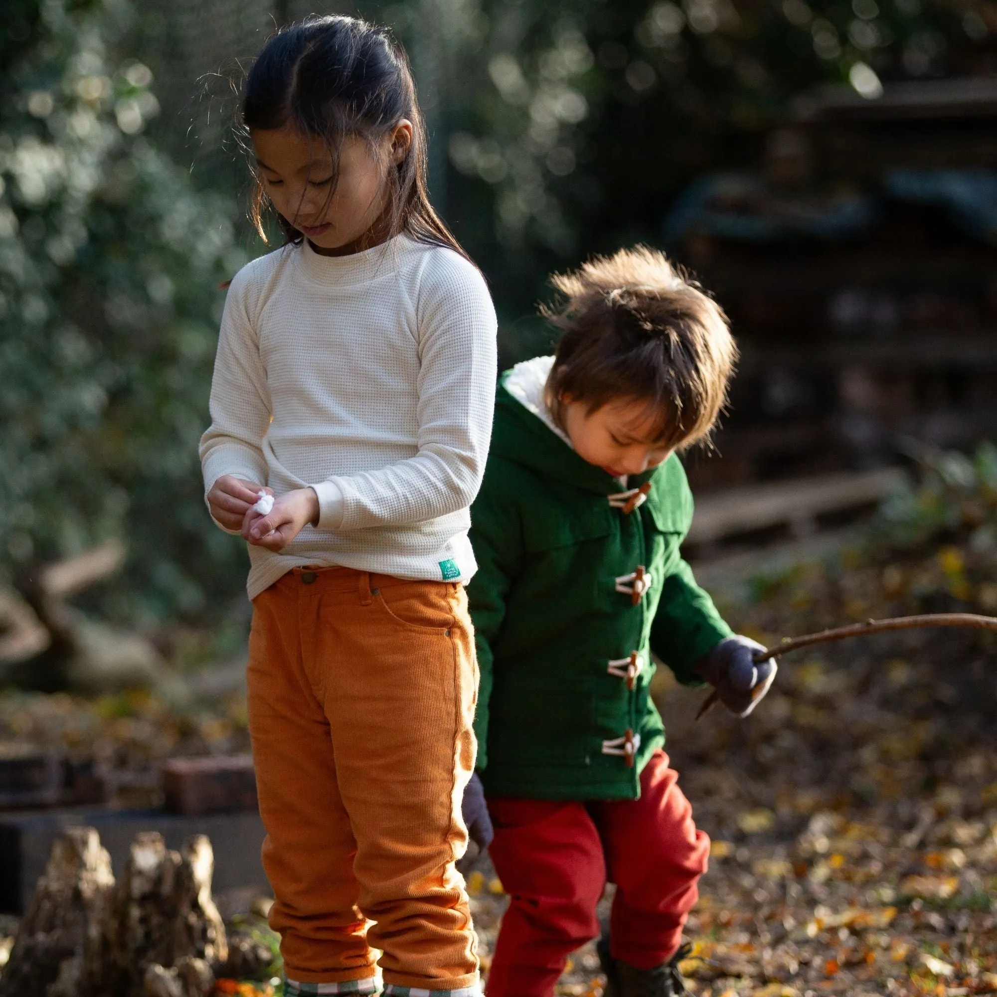Golden Ochre Corduroy Lined Adventure Jeans