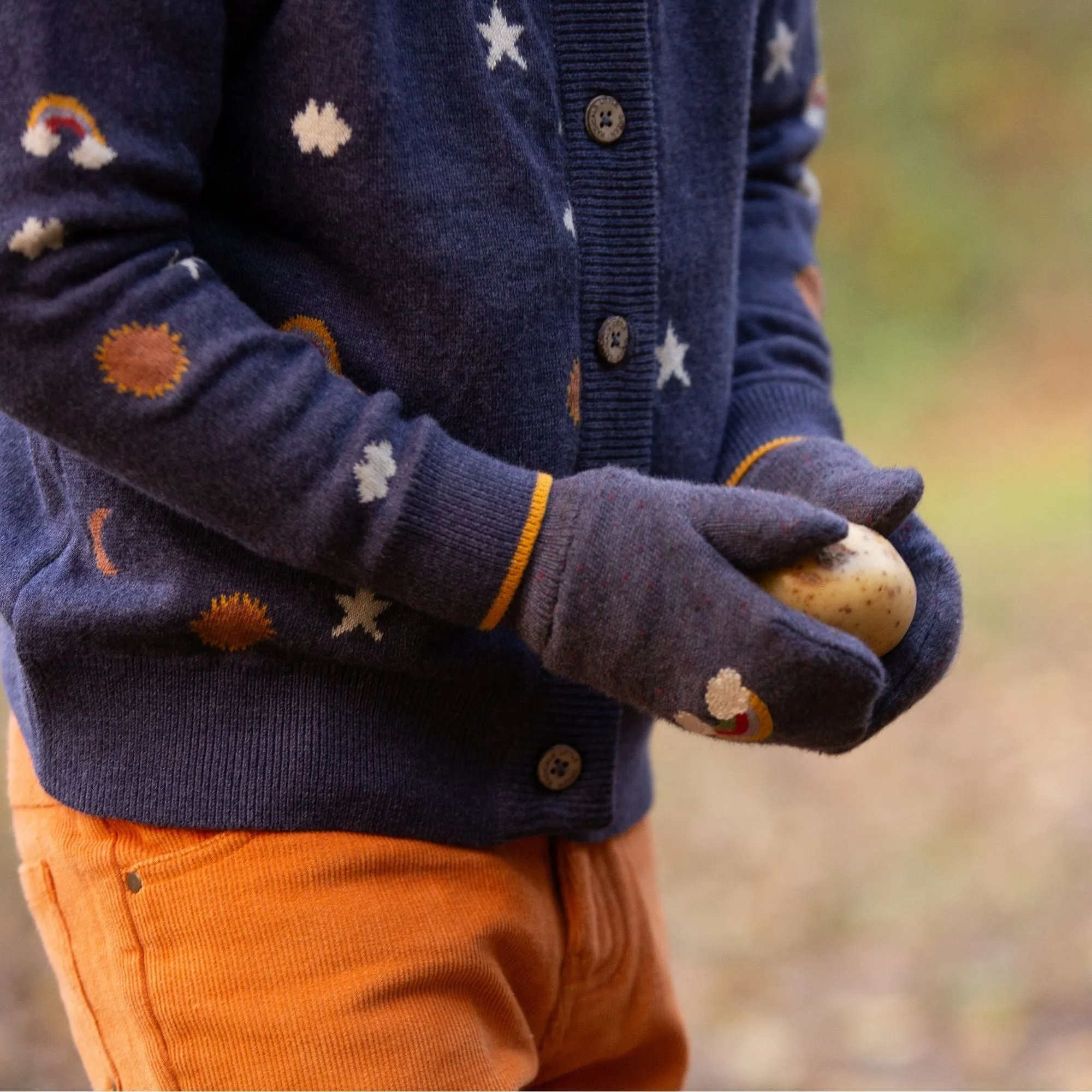 Golden Ochre Corduroy Lined Adventure Jeans