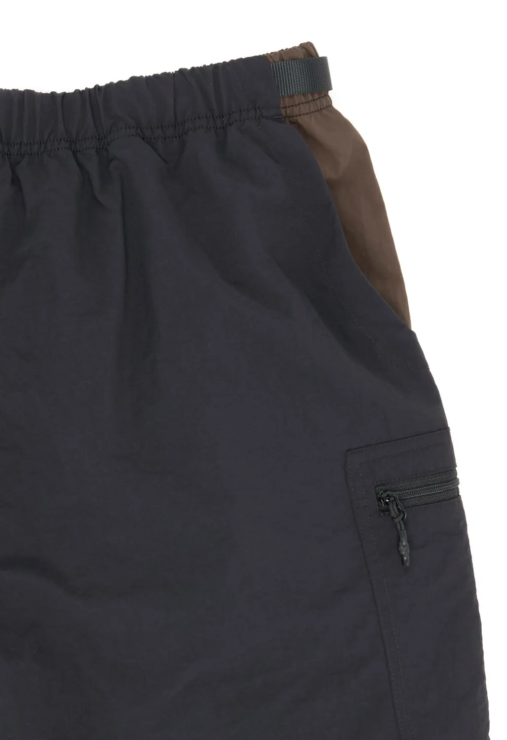 Gramicci Men's Nylon Utility Shorts - Black