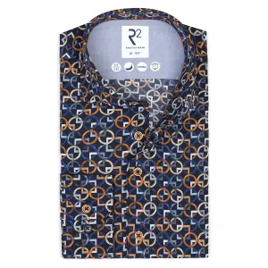 Graphic print Tencel shirt