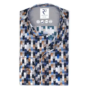 Graphic print Tencel shirt