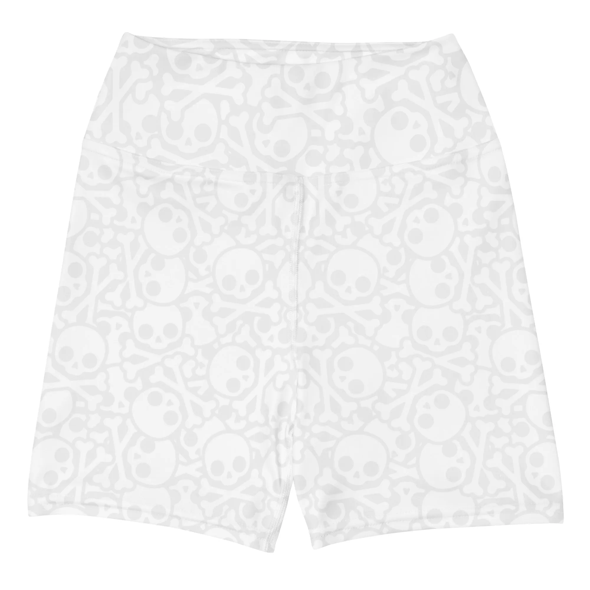 Grave Grip Skeleton Yoga Shorts