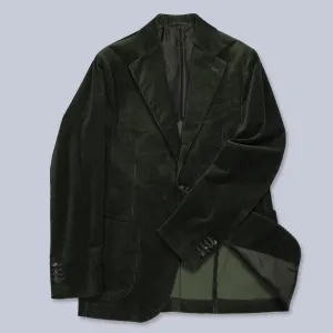 Green Corduroy Blazer