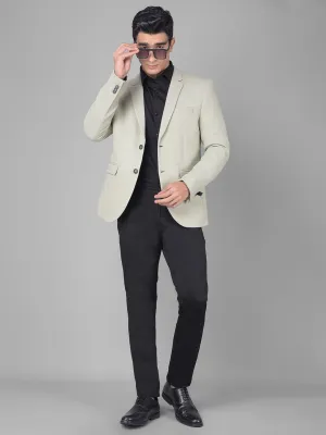 Green Single Breasted Blazer
