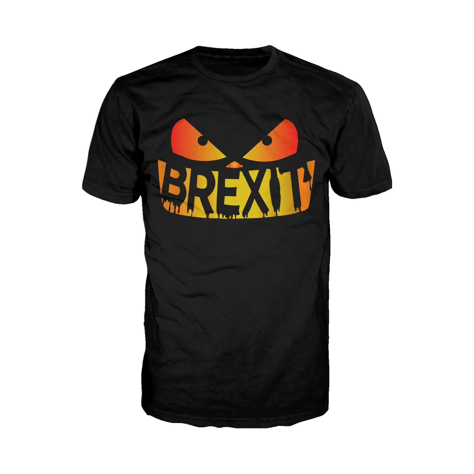Halloween Hipster Brexit Official Men's T-shirt (Black)