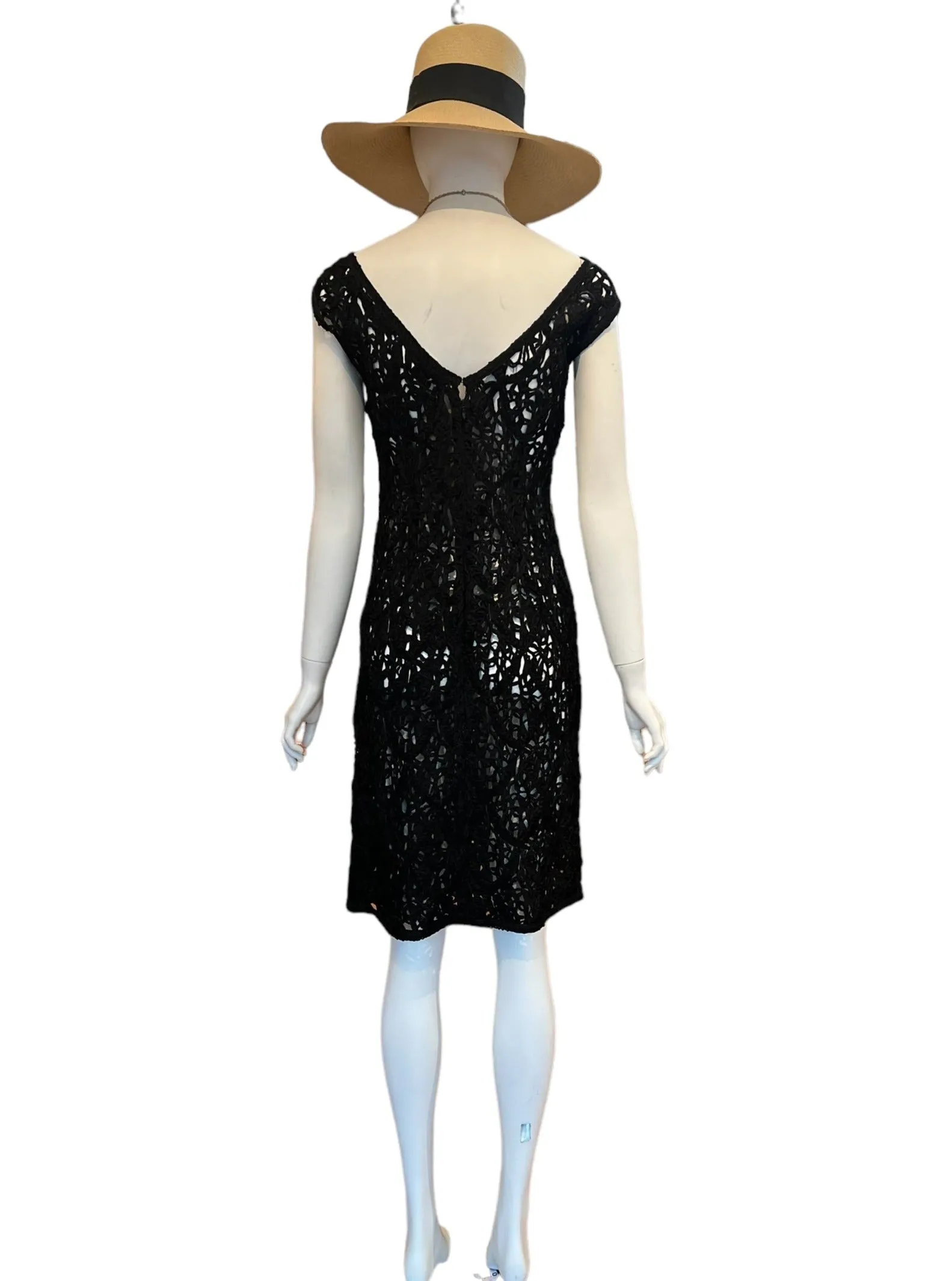 Hand-crocheted Form Fitting Dress