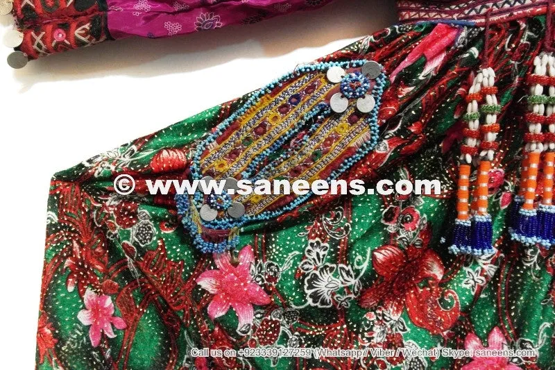 Handmade Kuchi Banjara Coins Work Dress