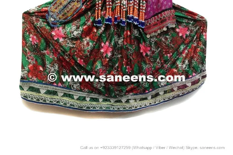 Handmade Kuchi Banjara Coins Work Dress