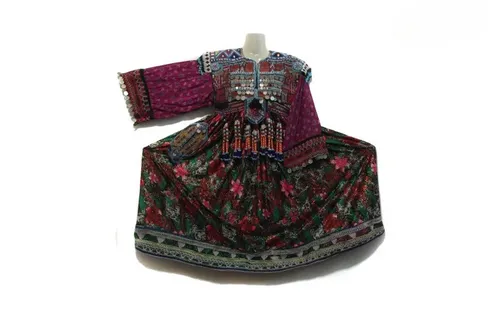 Handmade Kuchi Banjara Coins Work Dress