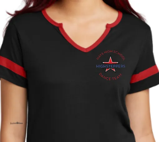 Hays Highstepper 2024-2025 Ladies Halftime Notch Neck Tee LST6041