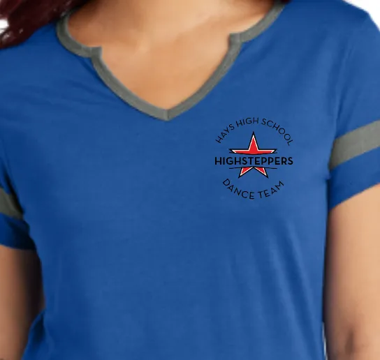 Hays Highstepper 2024-2025 Ladies Halftime Notch Neck Tee LST6041