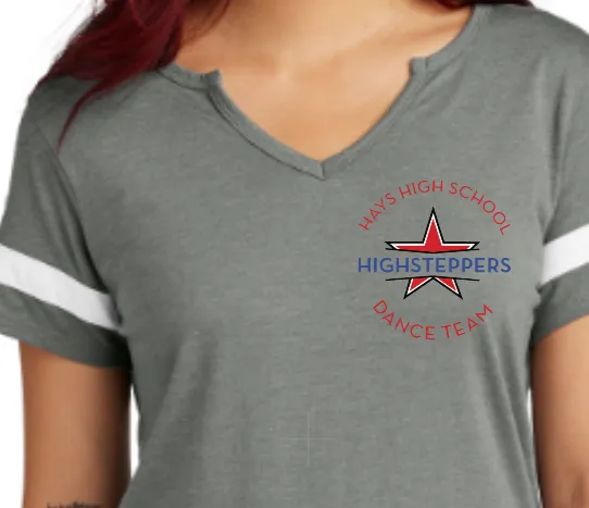 Hays Highstepper 2024-2025 Ladies Halftime Notch Neck Tee LST6041