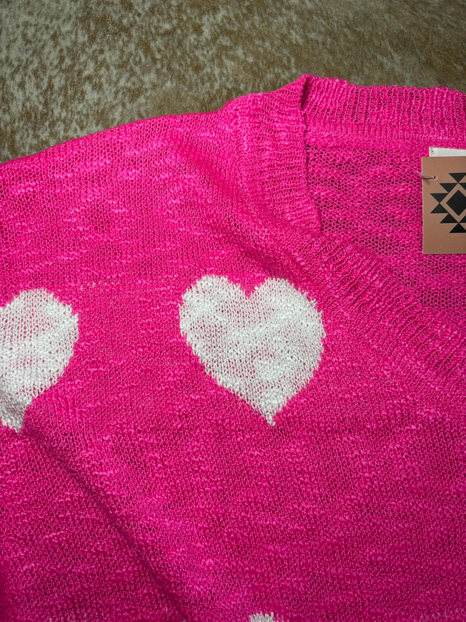 Heart sweater top