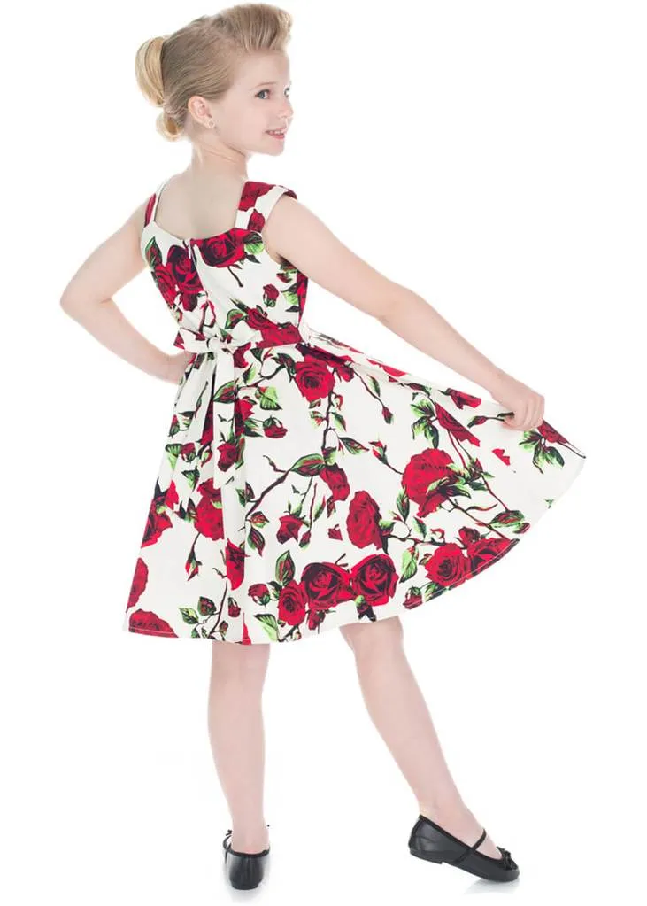Hearts & Roses Kids With Love Dress