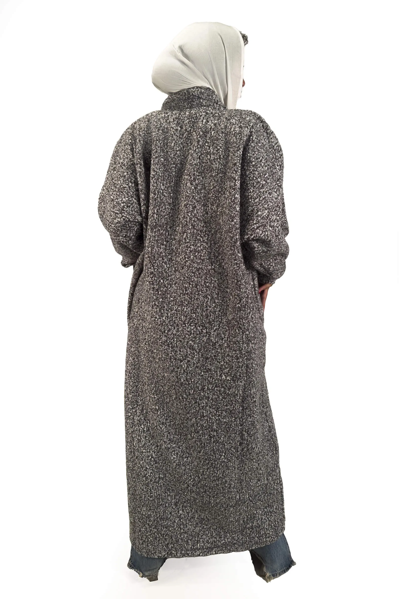 Heather Gray Bella Luxe Longline Coat