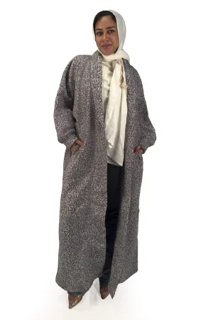 Heather Gray Bella Luxe Longline Coat