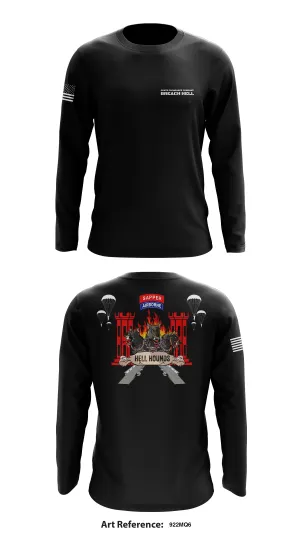 Hell Hounds  Core Men's LS Performance Tee - 922MQ6