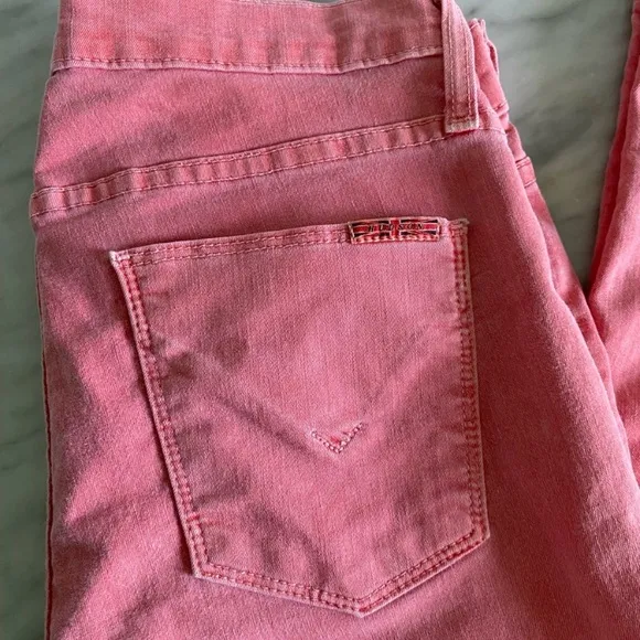 Hudson Jeans Nico Skinny Salmon Pink