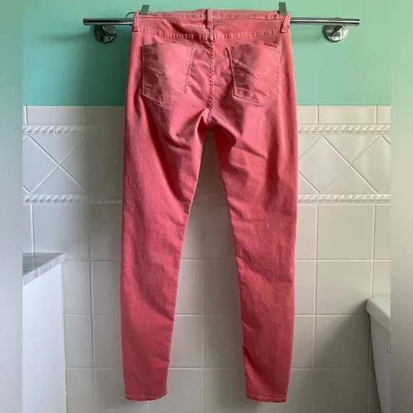 Hudson Jeans Nico Skinny Salmon Pink