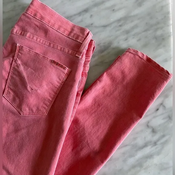 Hudson Jeans Nico Skinny Salmon Pink