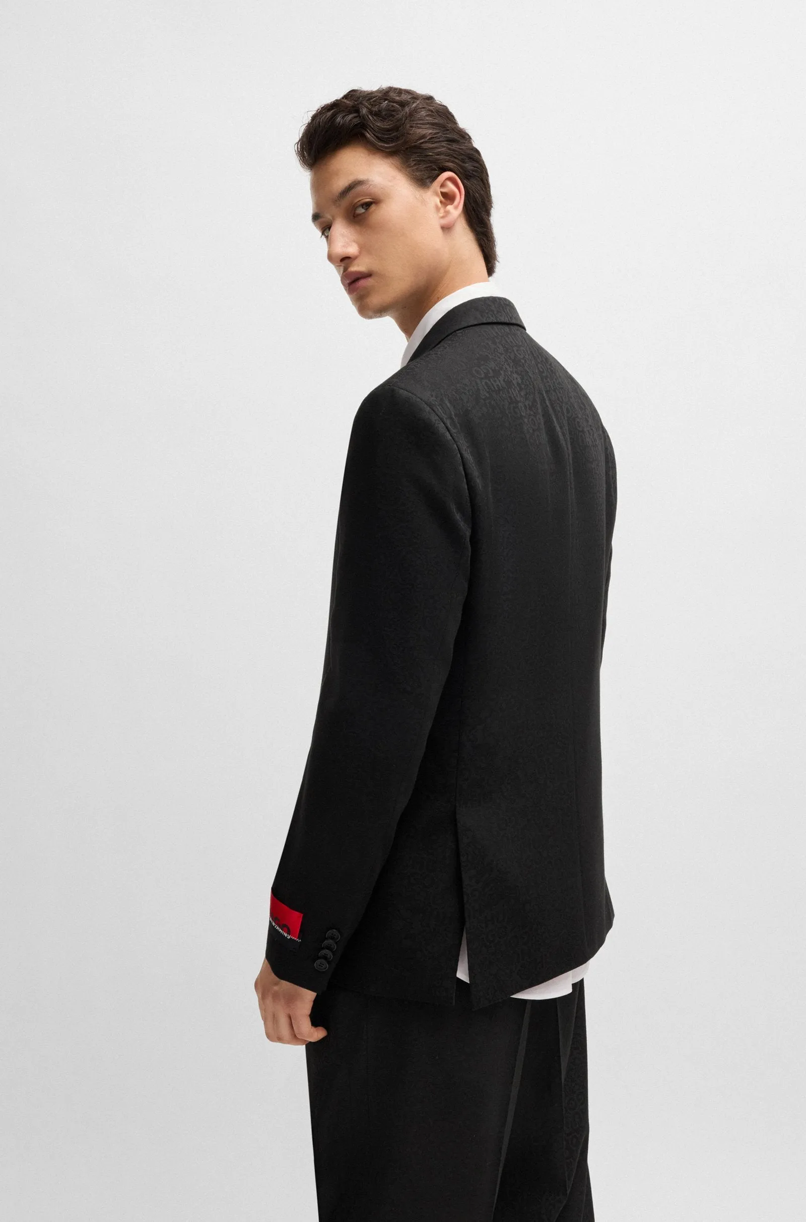 HUGO Blazers Modern Fit in Polyester Mix - HASAN_LB 10265918 01-50527927