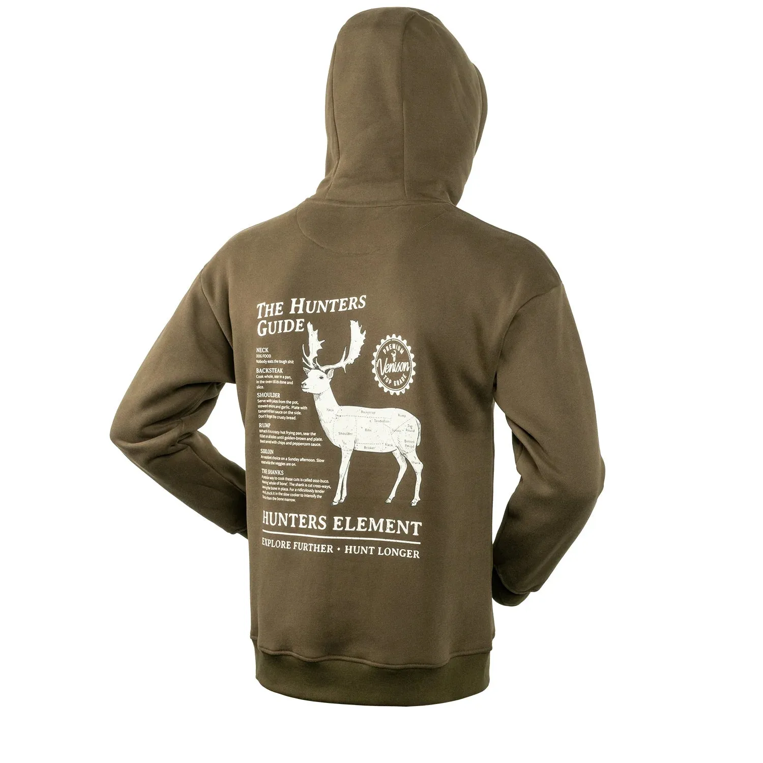 Hunters Elements Guide Hoodie - Khaki