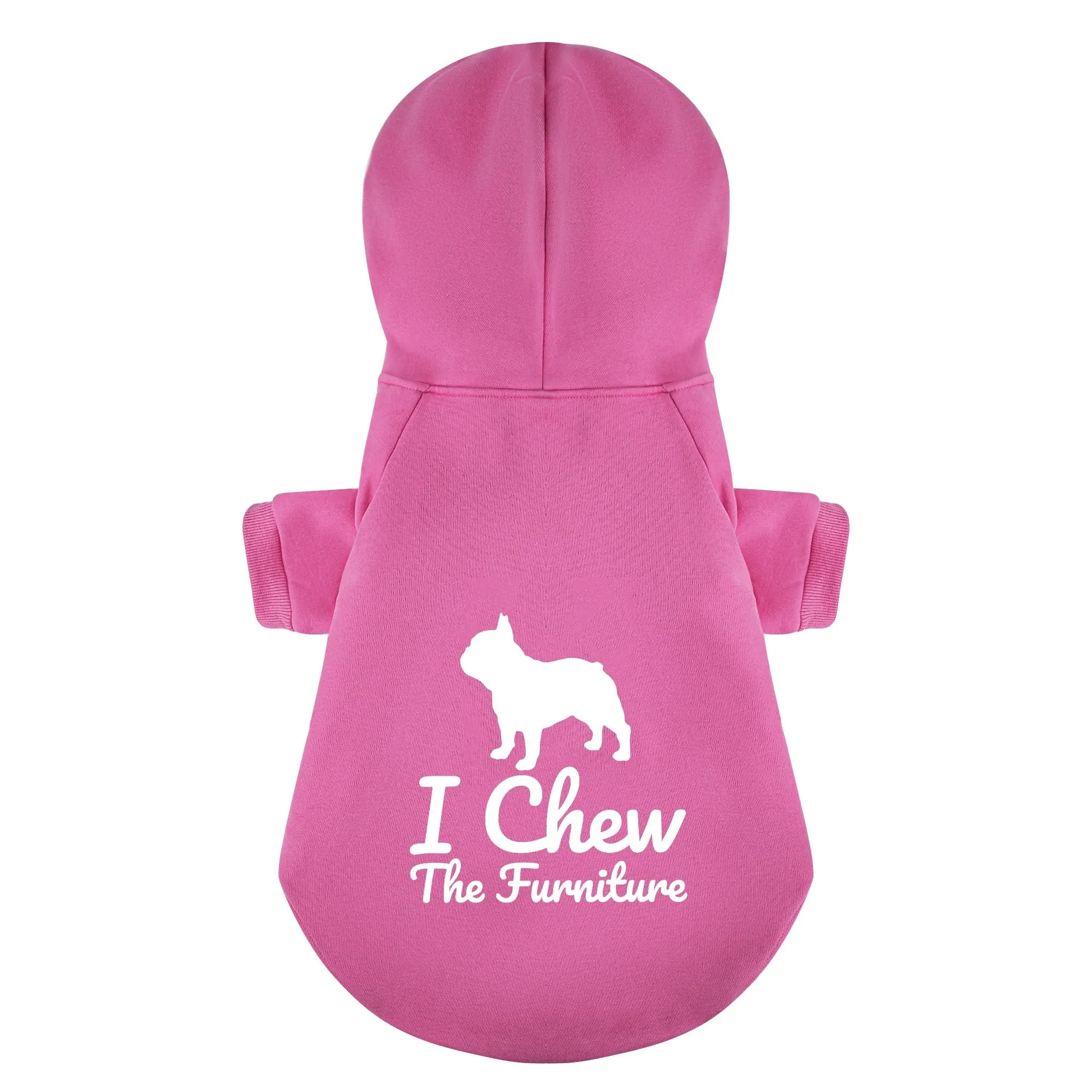 I chew my toys and I chew the furniture - Matching French Bulldog Hoodies – Stylish, Cozy & Personalized!