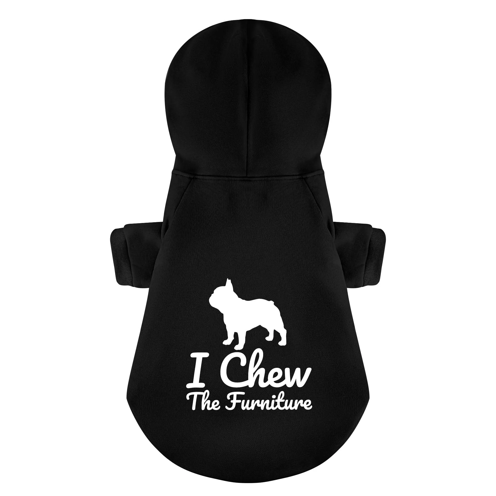 I chew my toys and I chew the furniture - Matching French Bulldog Hoodies – Stylish, Cozy & Personalized!