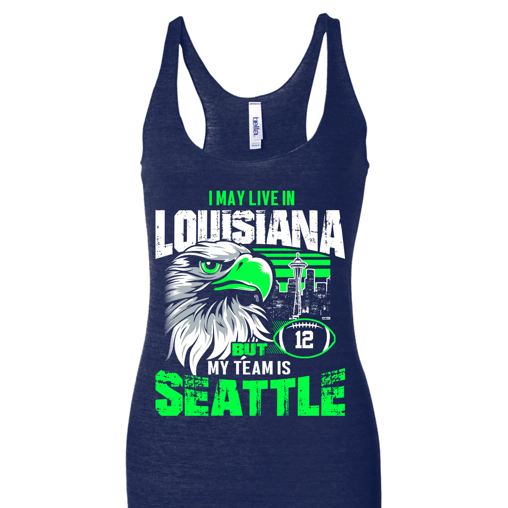 I may live in Louisiana but my team is Seattle