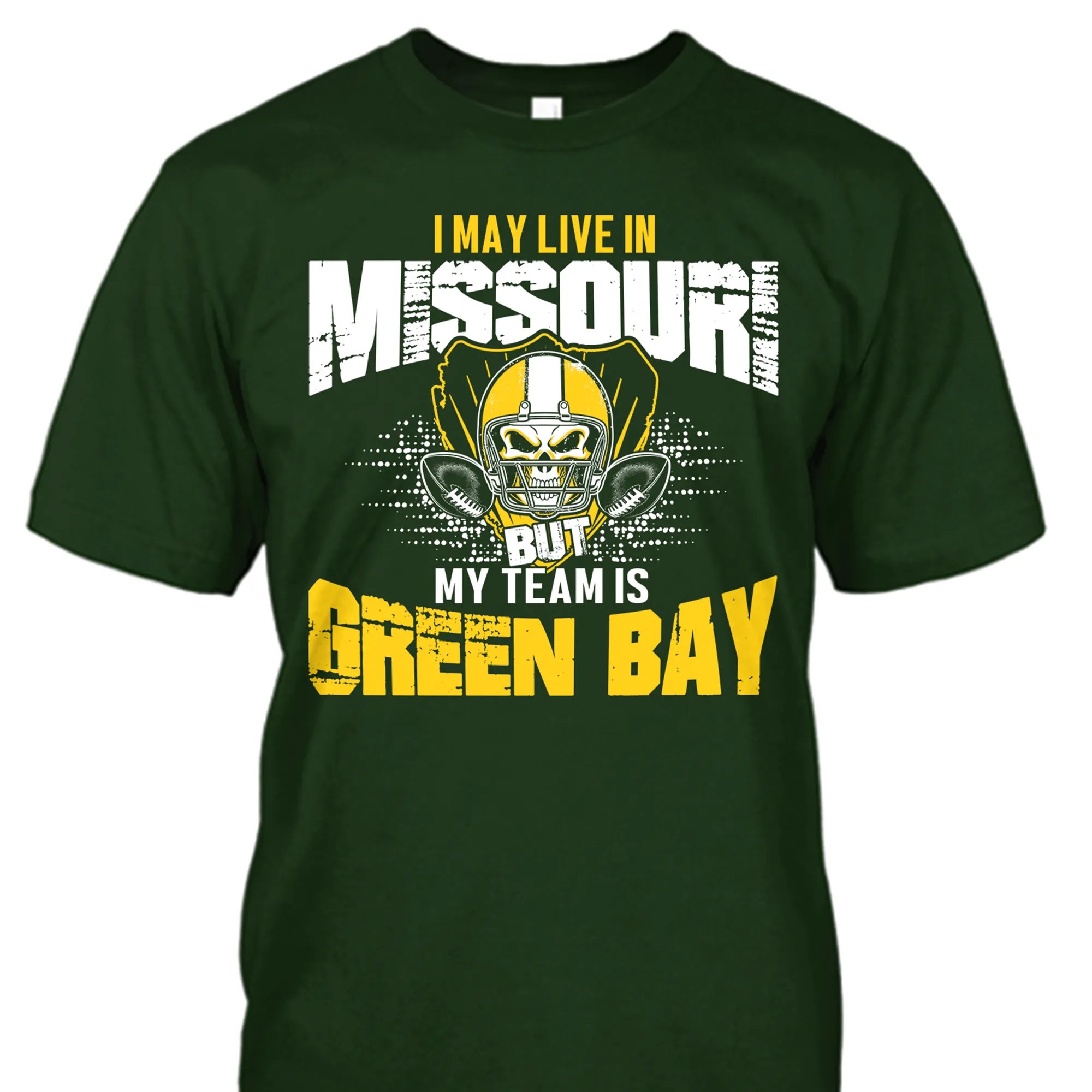 I May Live in Missouri but My Team is Green Bay