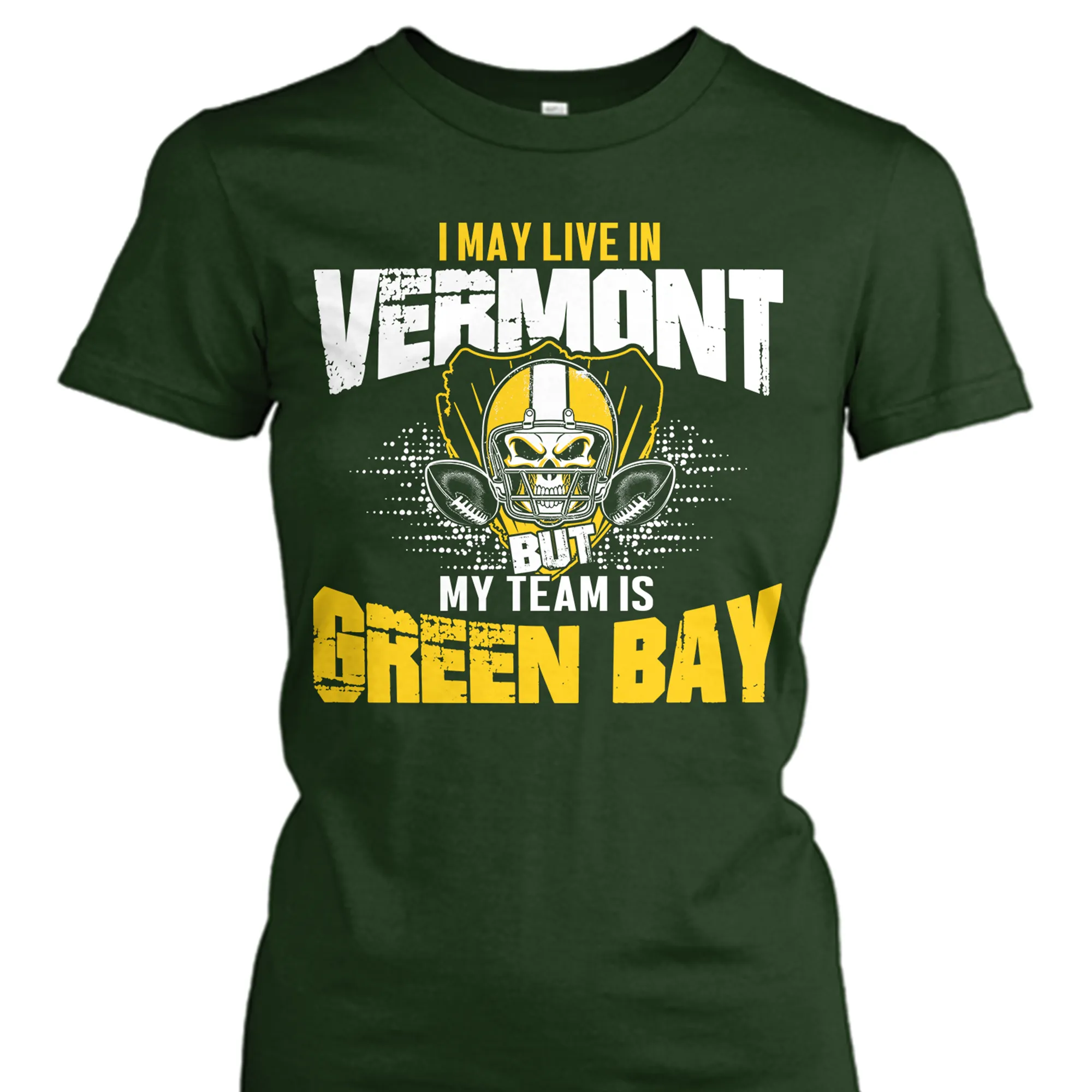 I May Live in Vermont but My Team is Green Bay