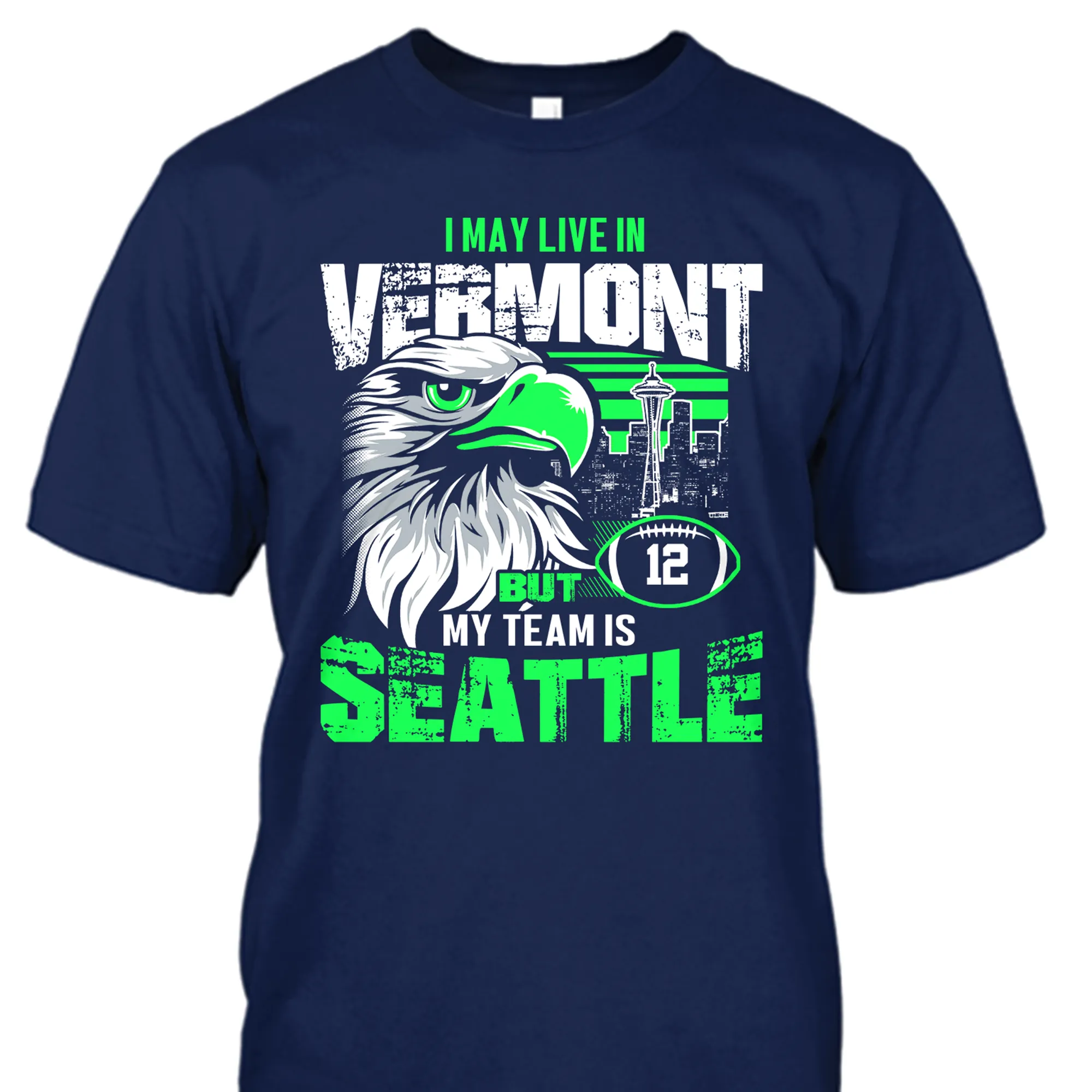 I may live in Vermont but my team is Seattle