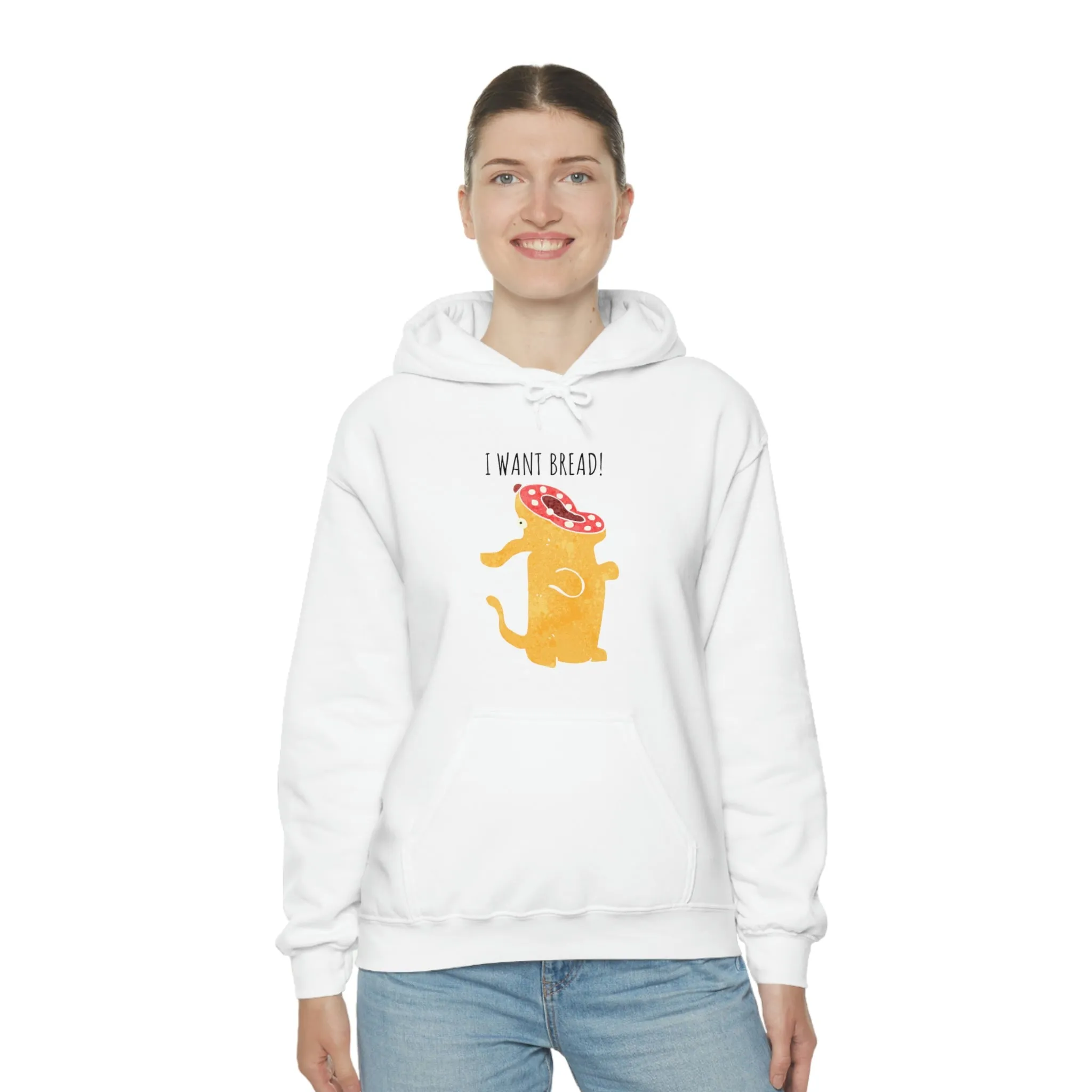 'I Want Bread' Unisex Hoodie