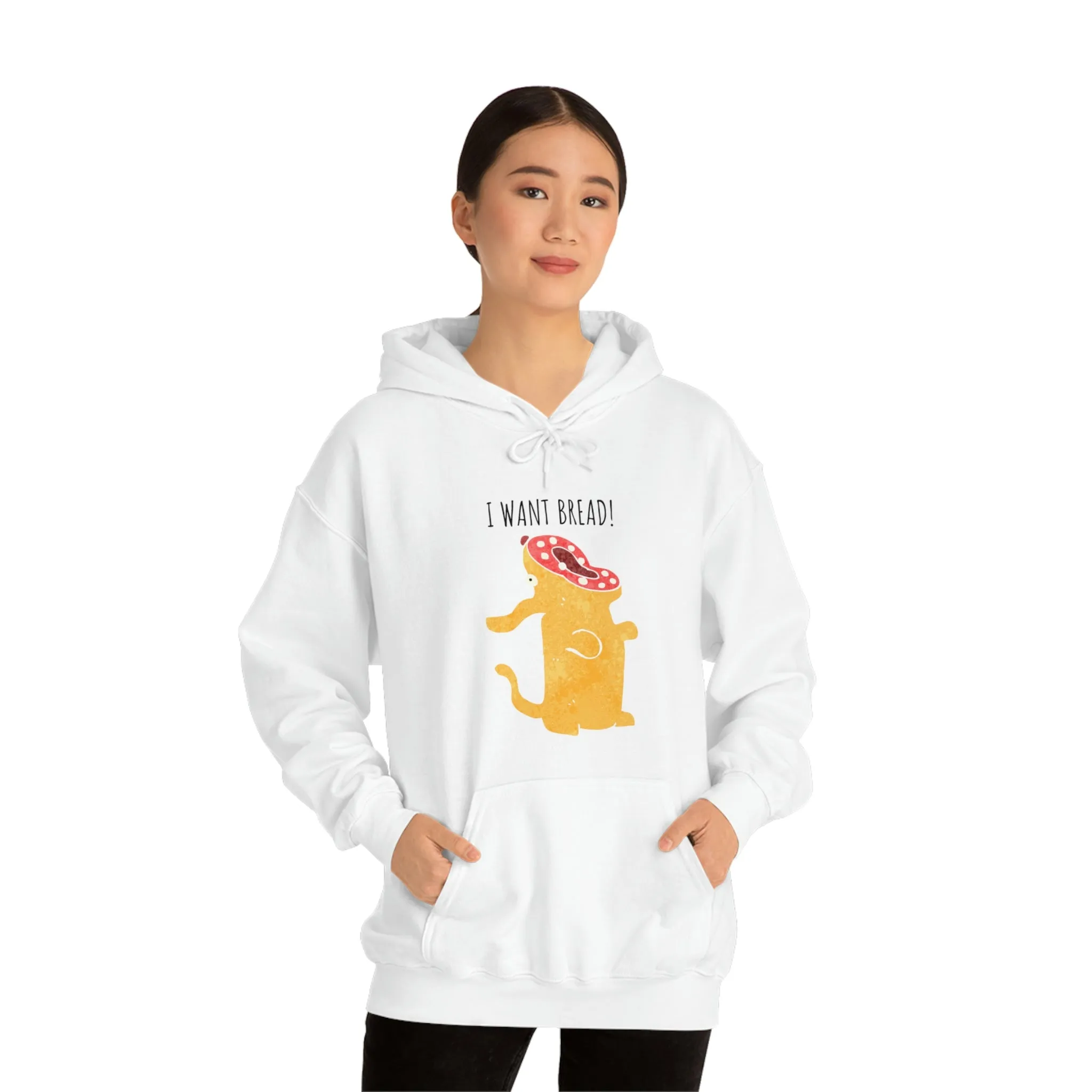 'I Want Bread' Unisex Hoodie