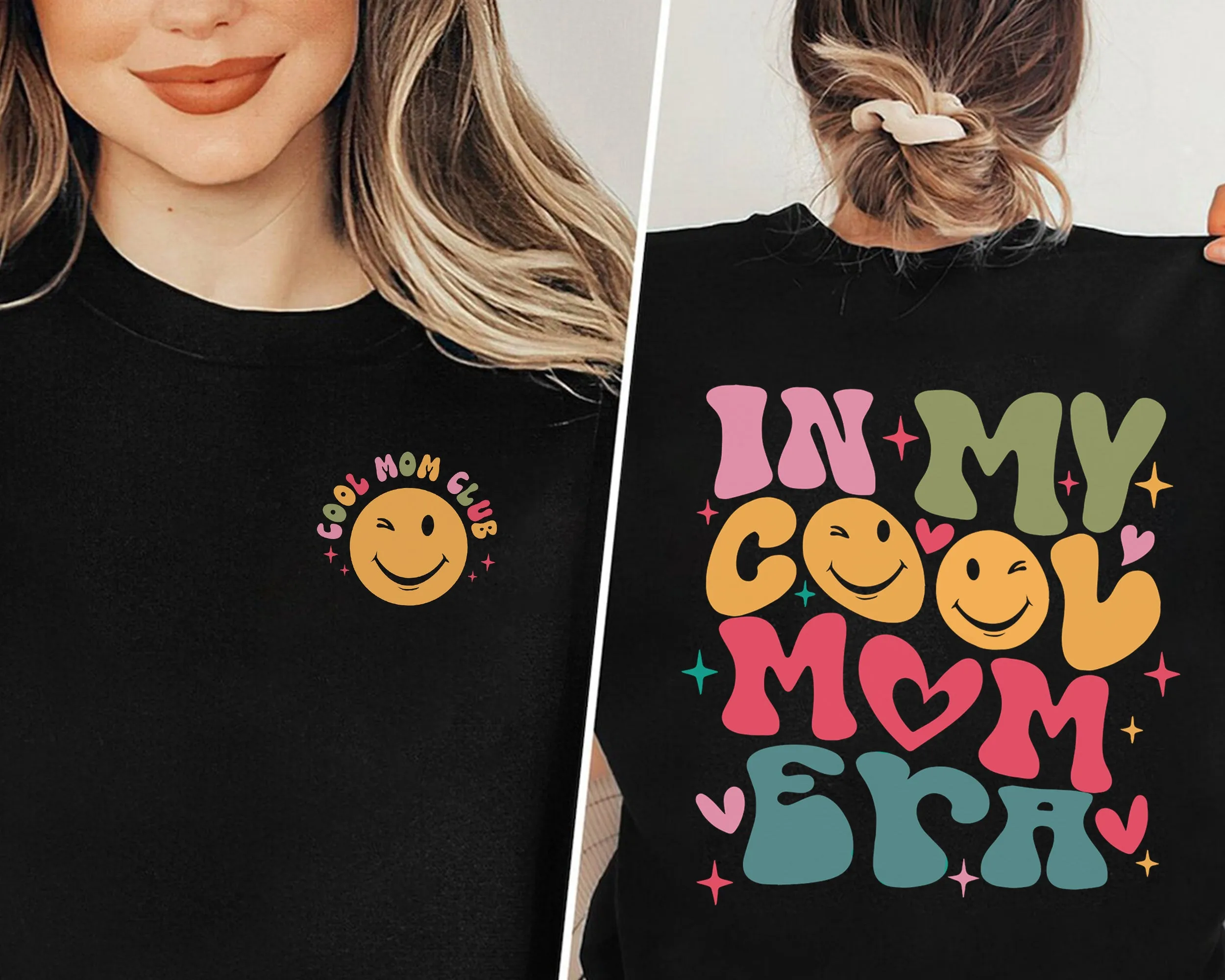 In My Cool Mom Era Hoodie, Cool Moms Club T Shirt, Mama Era Shirt, Mom Shirt Gift, New Mom Shirt, Pregnancy Announcement