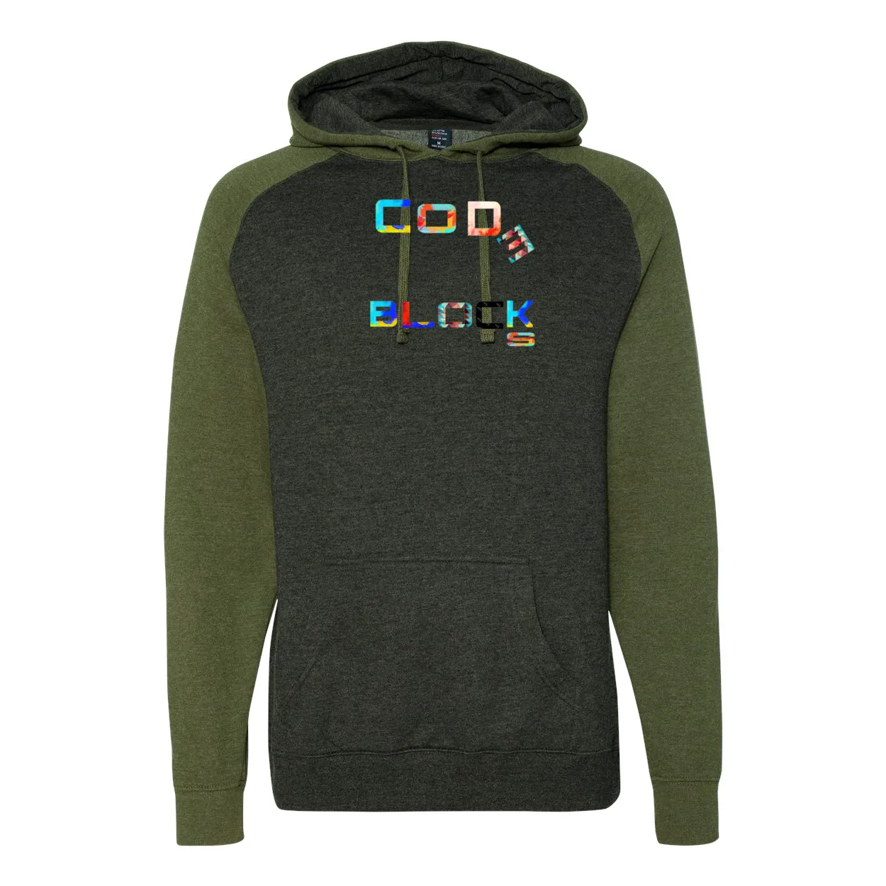 Independent Trading Co. IND40RP Raglan Hooded Sweatshirt