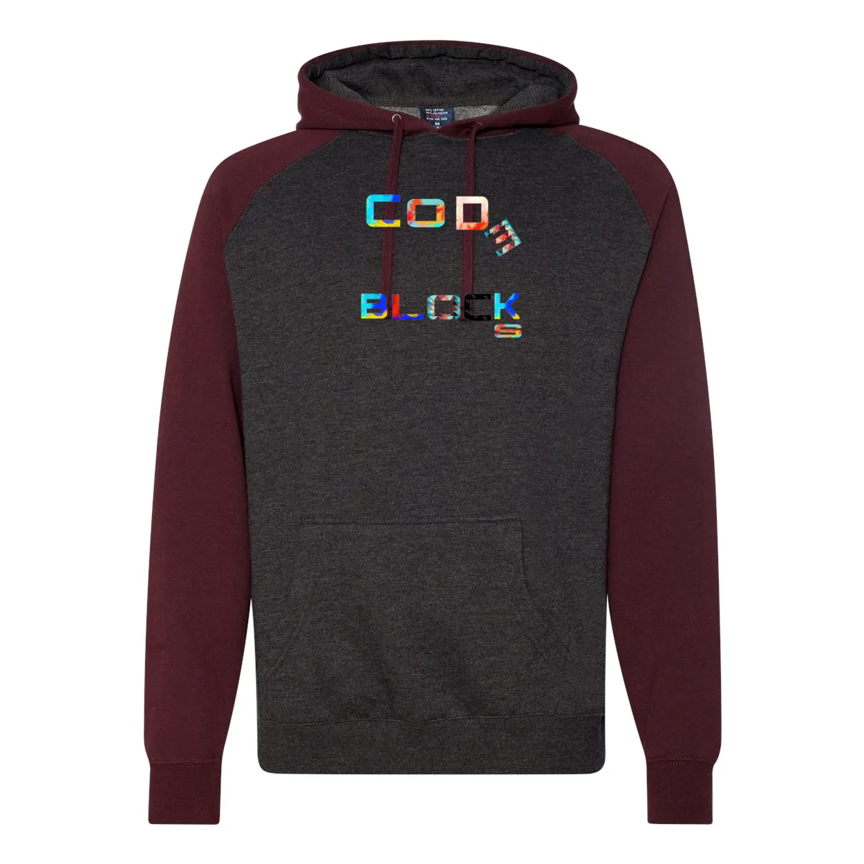 Independent Trading Co. IND40RP Raglan Hooded Sweatshirt
