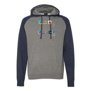 Independent Trading Co. IND40RP Raglan Hooded Sweatshirt