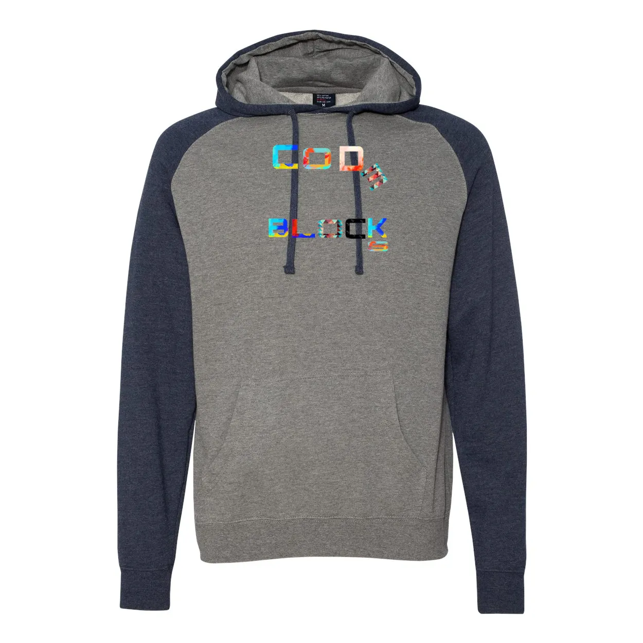 Independent Trading Co. IND40RP Raglan Hooded Sweatshirt