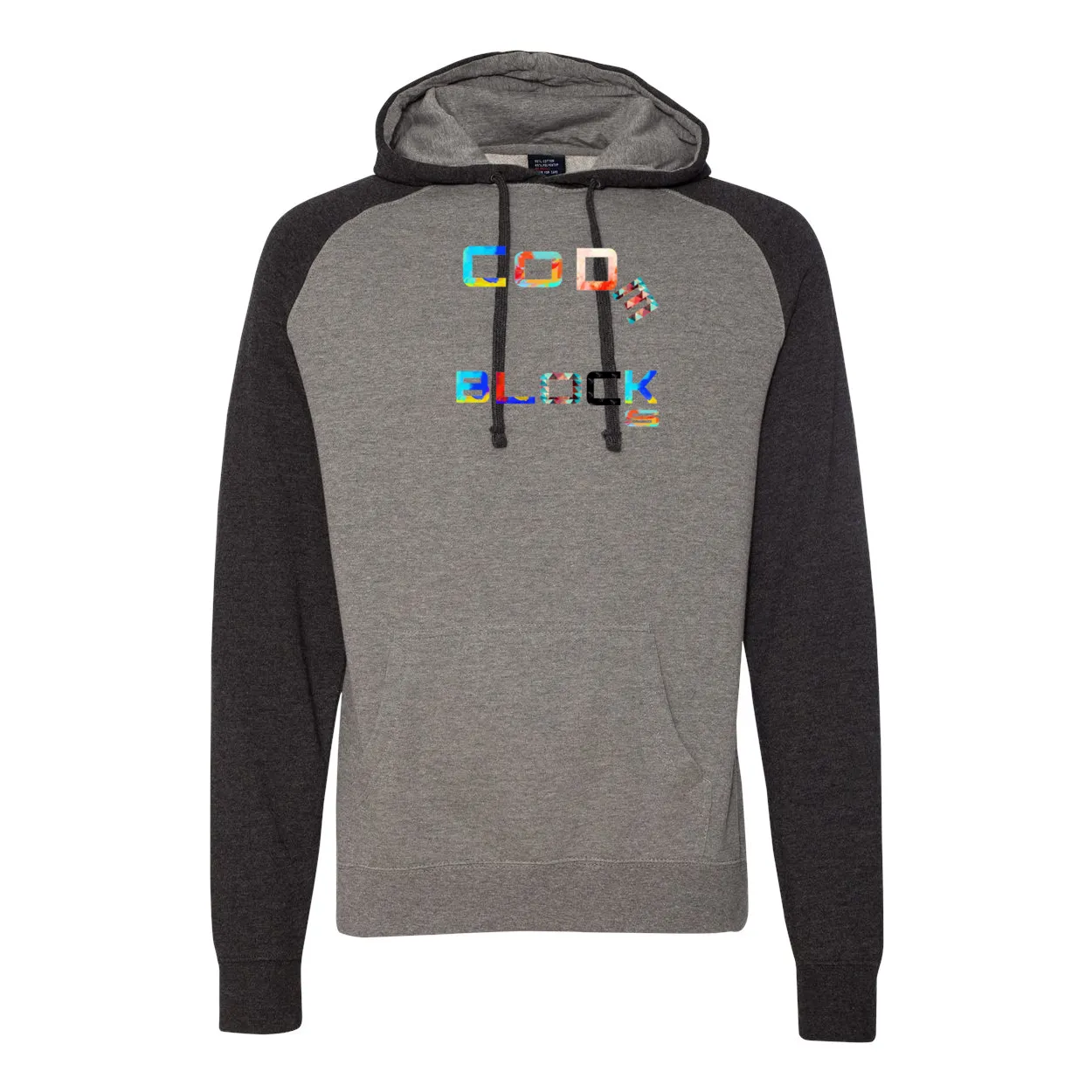 Independent Trading Co. IND40RP Raglan Hooded Sweatshirt