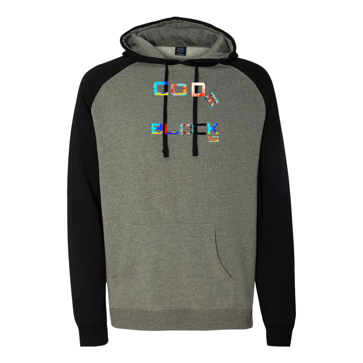 Independent Trading Co. IND40RP Raglan Hooded Sweatshirt