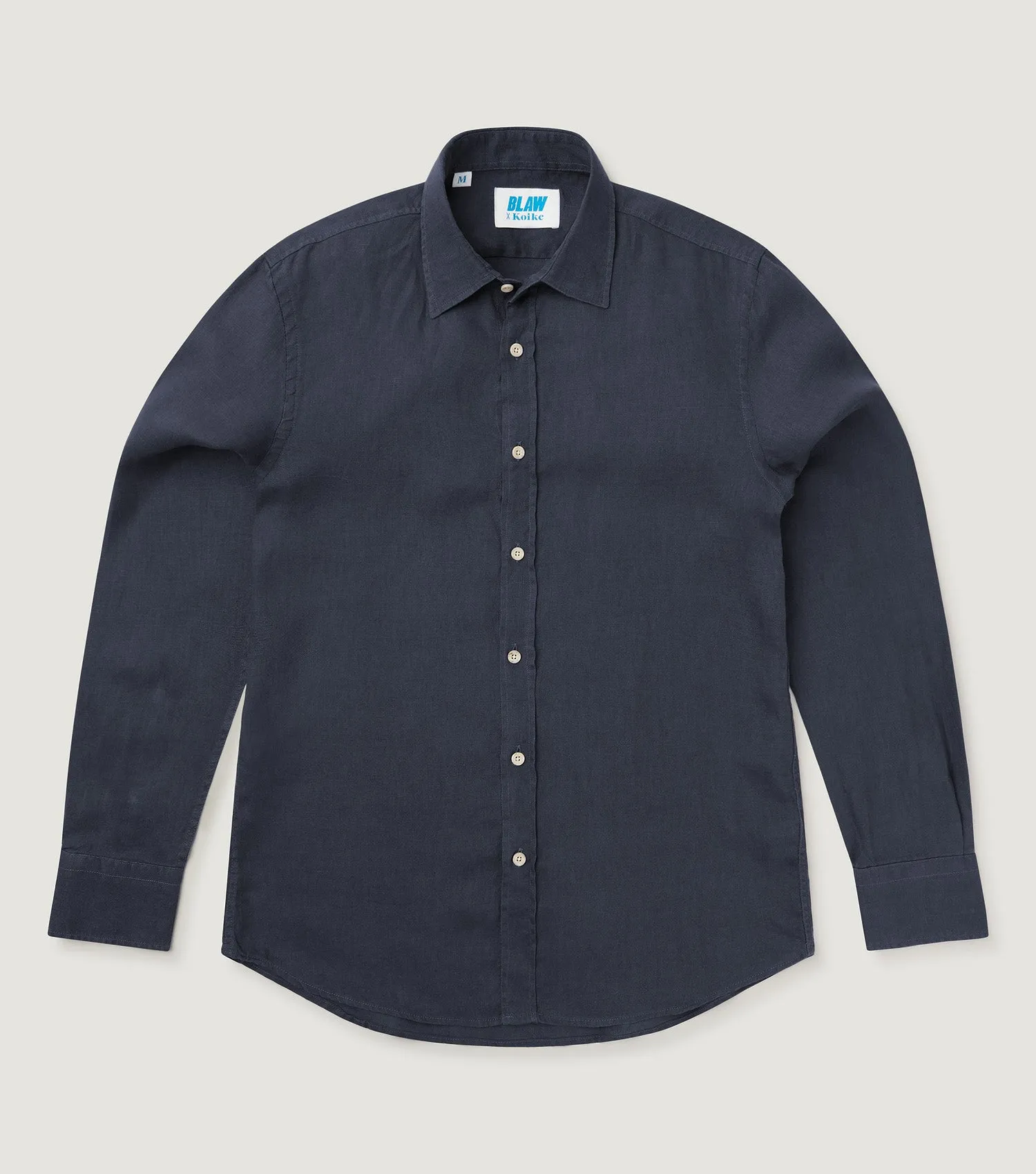 Indigo Linen Shirt Navy
