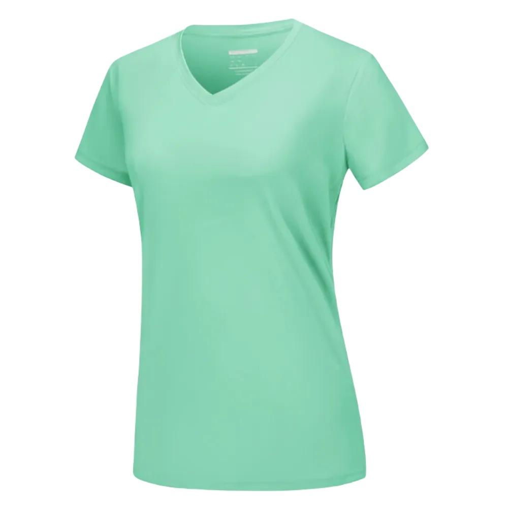 Instant Cooling V-neck Shirts Women