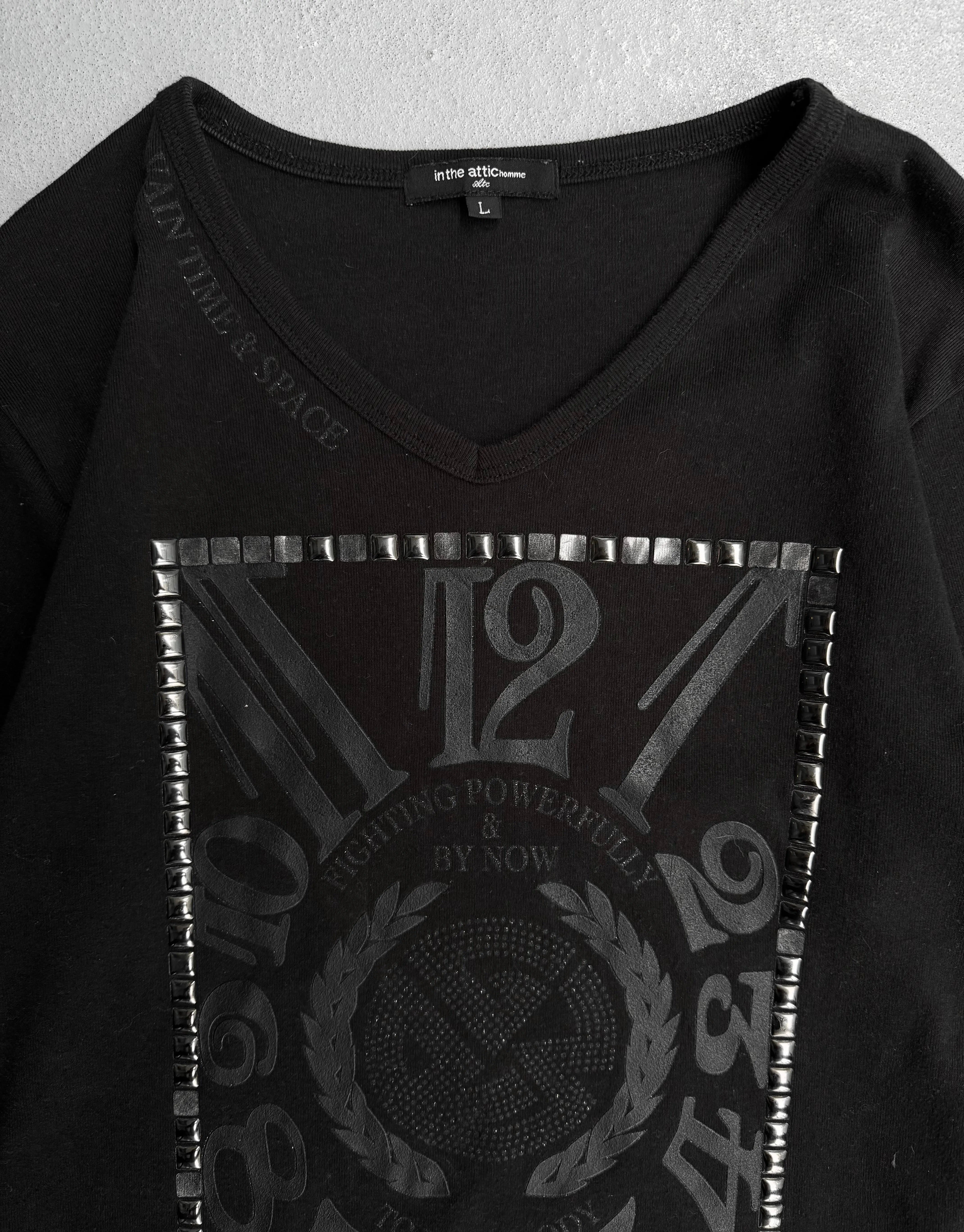 InTheAttic Early 00s Studded Graphic T-shirt