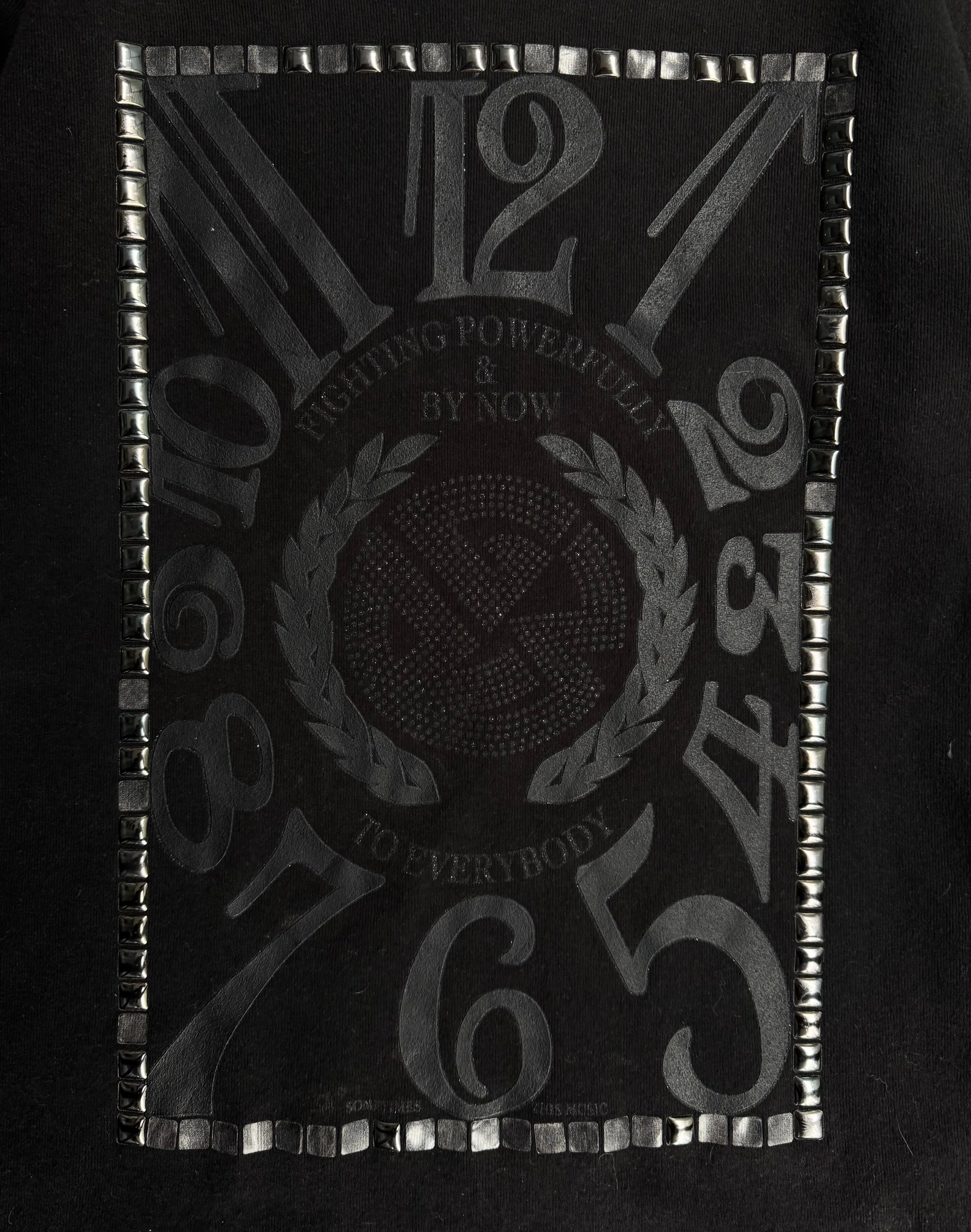 InTheAttic Early 00s Studded Graphic T-shirt