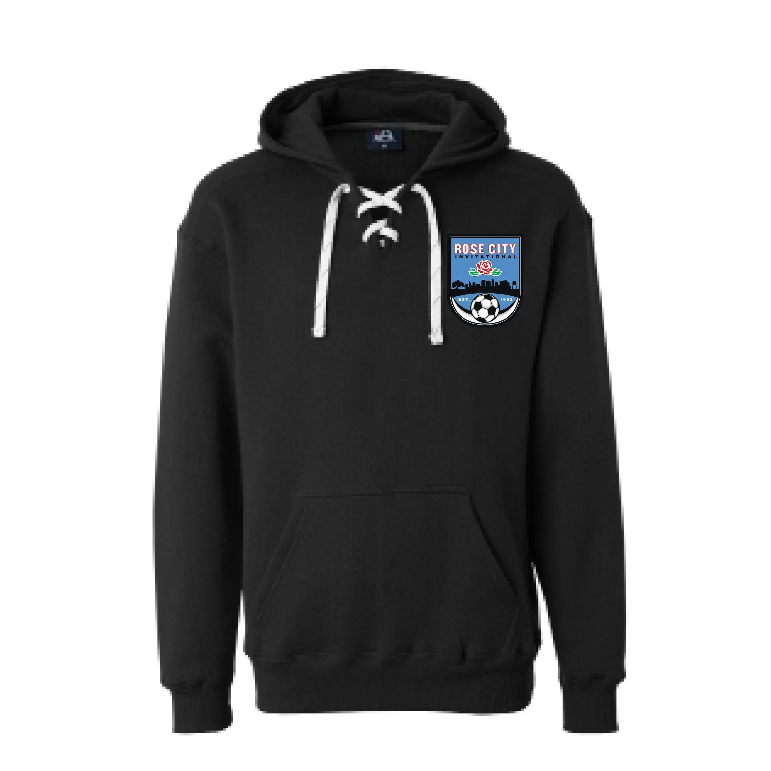J American Sport Laced Hoodies Rose City Invitational