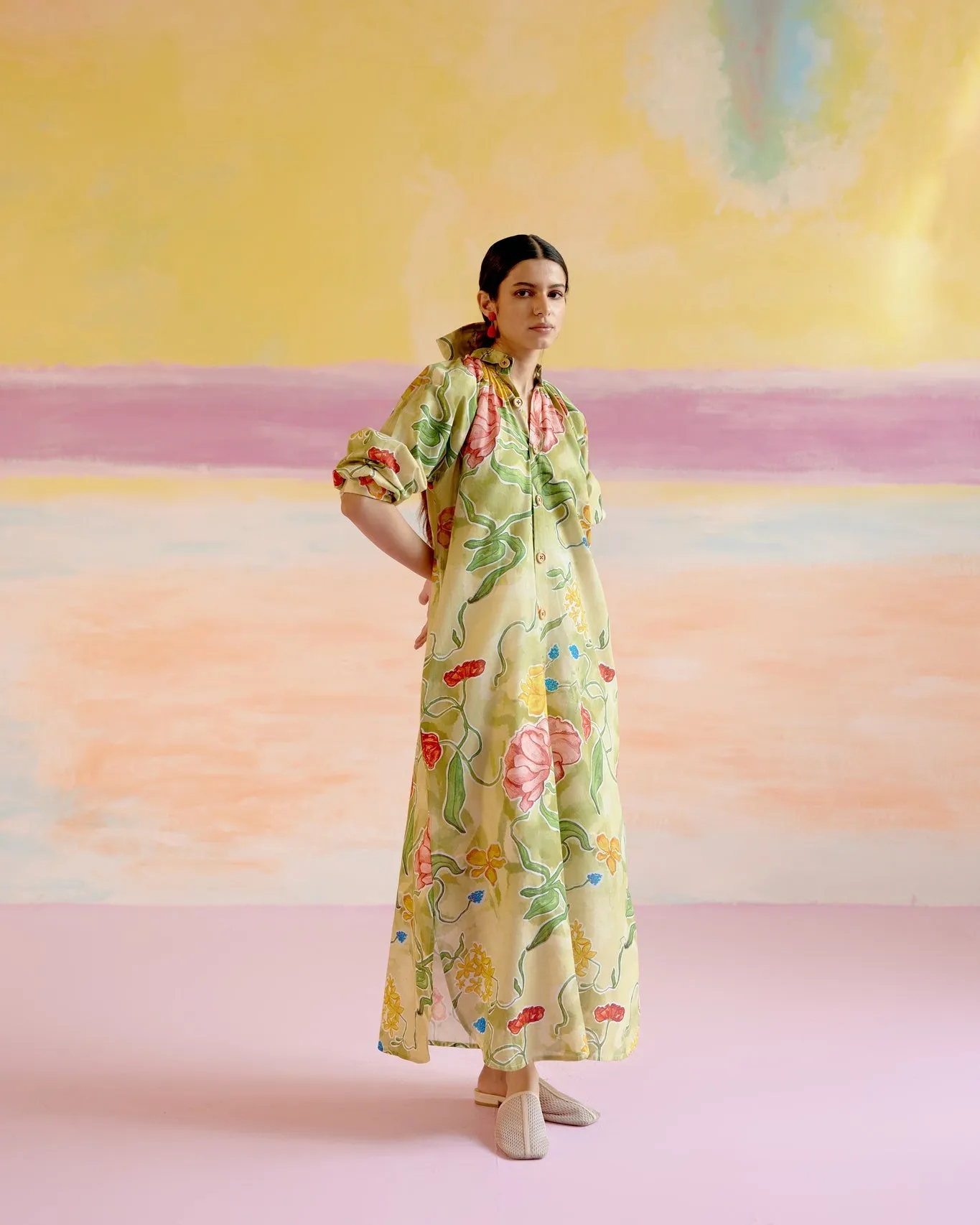 Jade Relaxed Kaftan Dress