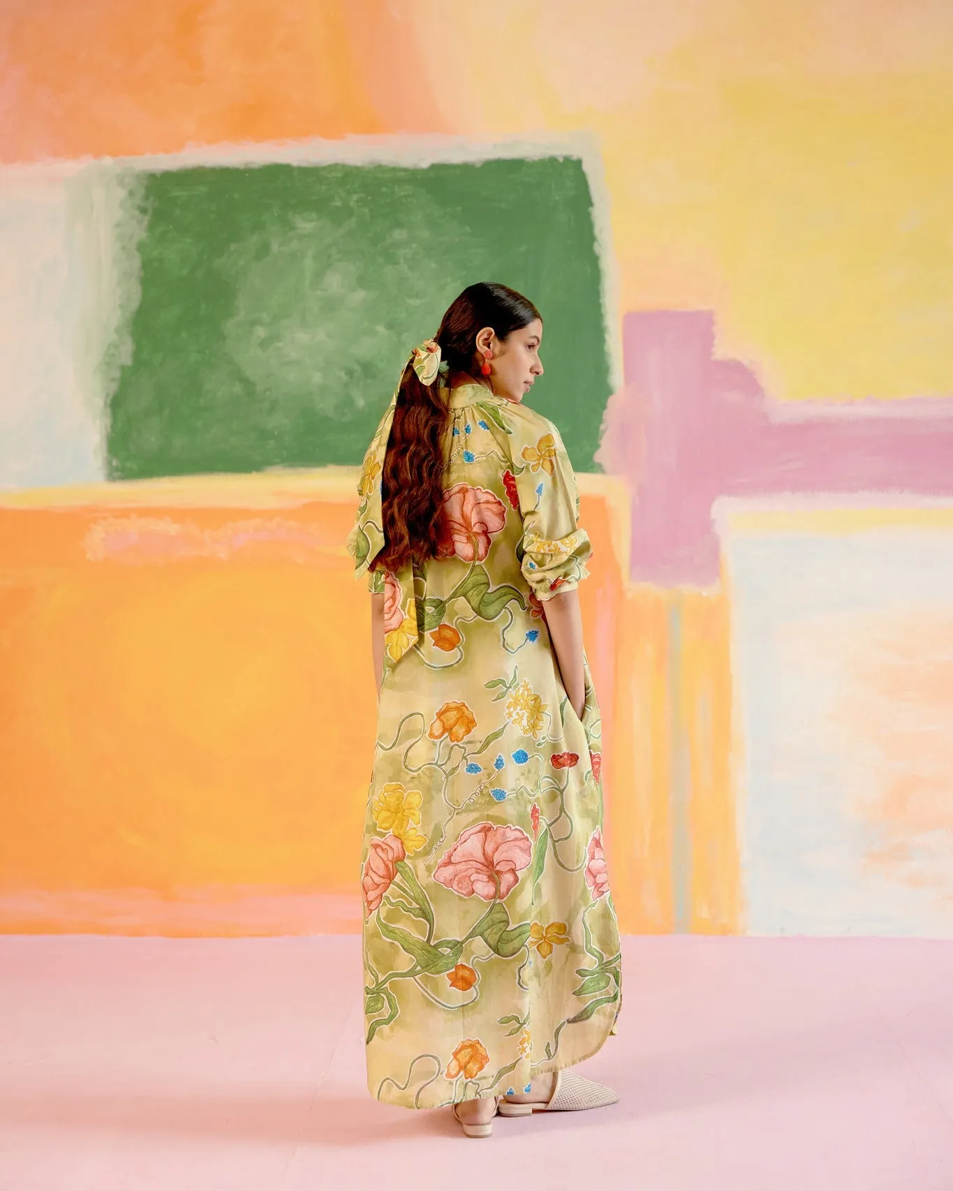Jade Relaxed Kaftan Dress